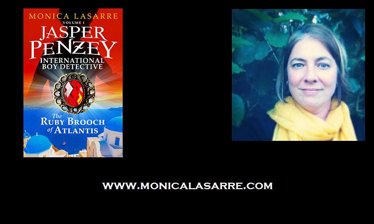 Monica LaSarre Q&A The Ruby Brooch of Atlantis @MLaSarre
