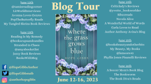 Hope Gibbs Blog Tour image with sites and dates.